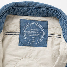将图片加载到图库查看器，DENIM QUILTING SHIRT JKT
