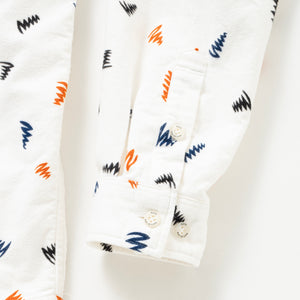PRINT FLANNEL SHIRT