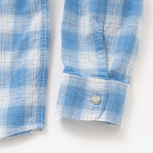 将图片加载到图库查看器，STAND COLLAR BOARD CHECK SHIRT
