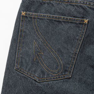 GRAY DENIM PANTS
