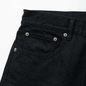 BLACK DENIM PANTS SLIM