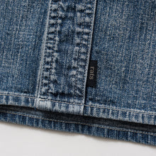 将图片加载到图库查看器，STAND COLLAR DENIM SHIRT
