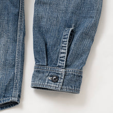 将图片加载到图库查看器，STAND COLLAR DENIM SHIRT
