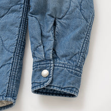 将图片加载到图库查看器，DENIM QUILTING SHIRT JKT
