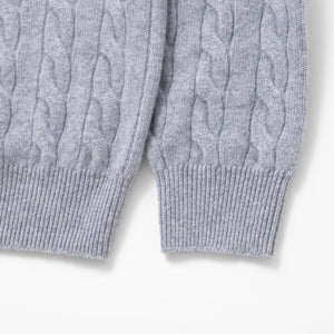 CASHMERE CABLE KNIT