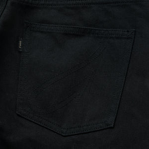 BLACK DENIM PANTS SLIM