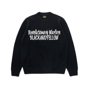 JACQUARD LOGO KNIT