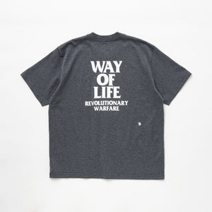 SCRIPT LOGO WAY OF LIFE TEE