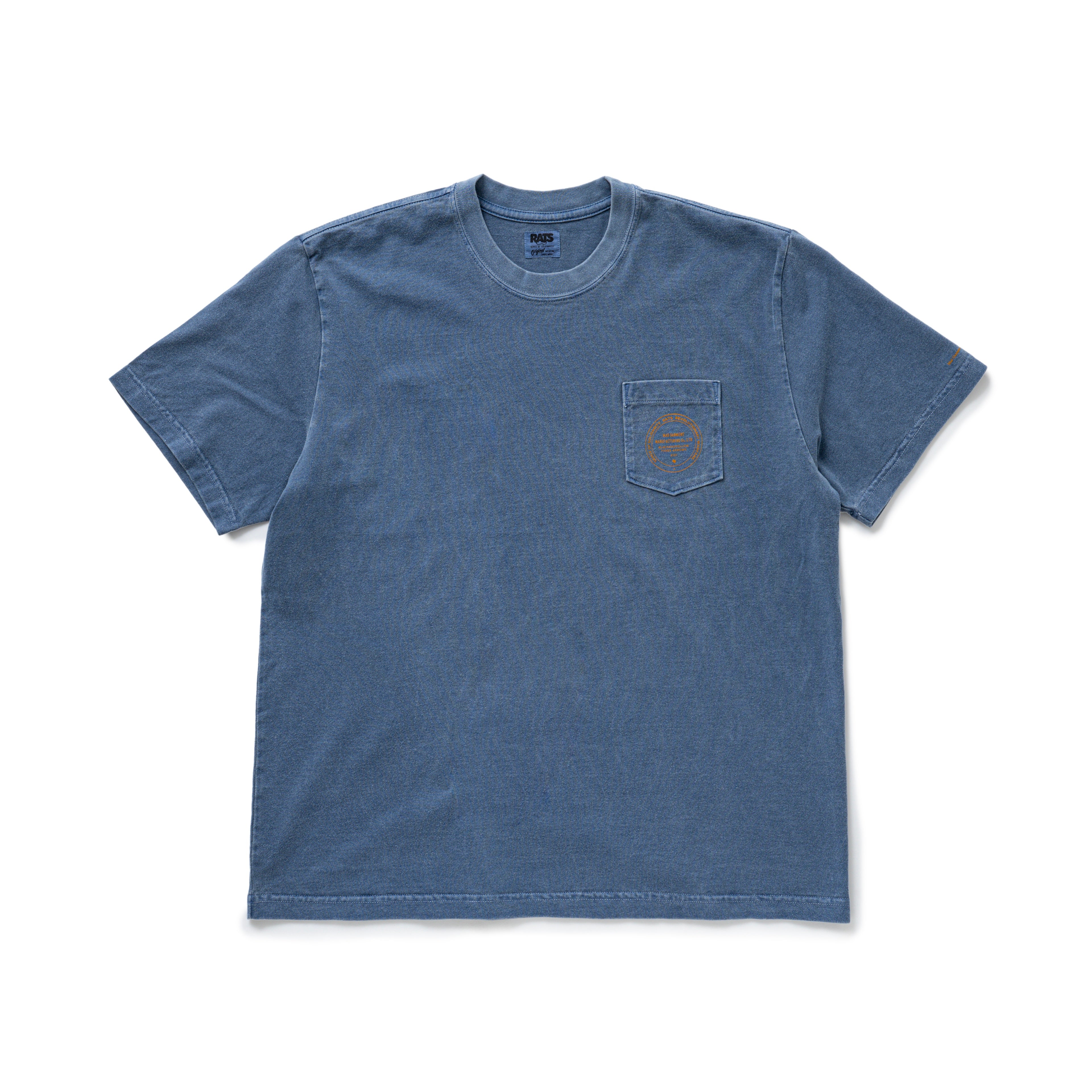 Tシャツ / RATS(ラッツ) / CHAIN LOCK TEE(NAVY)(24'RT-0504