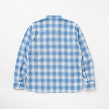 将图片加载到图库查看器，STAND COLLAR BOARD CHECK SHIRT
