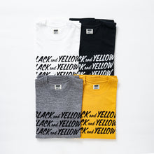 画像をギャラリービューアに読み込む, BLACK and YELLOW TEE
