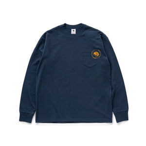 CIRCLE POCKET L/S TEE