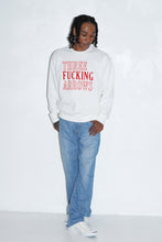 将图片加载到图库查看器，CLASSIC EMBROIDERY CREW NECK SWEAT
