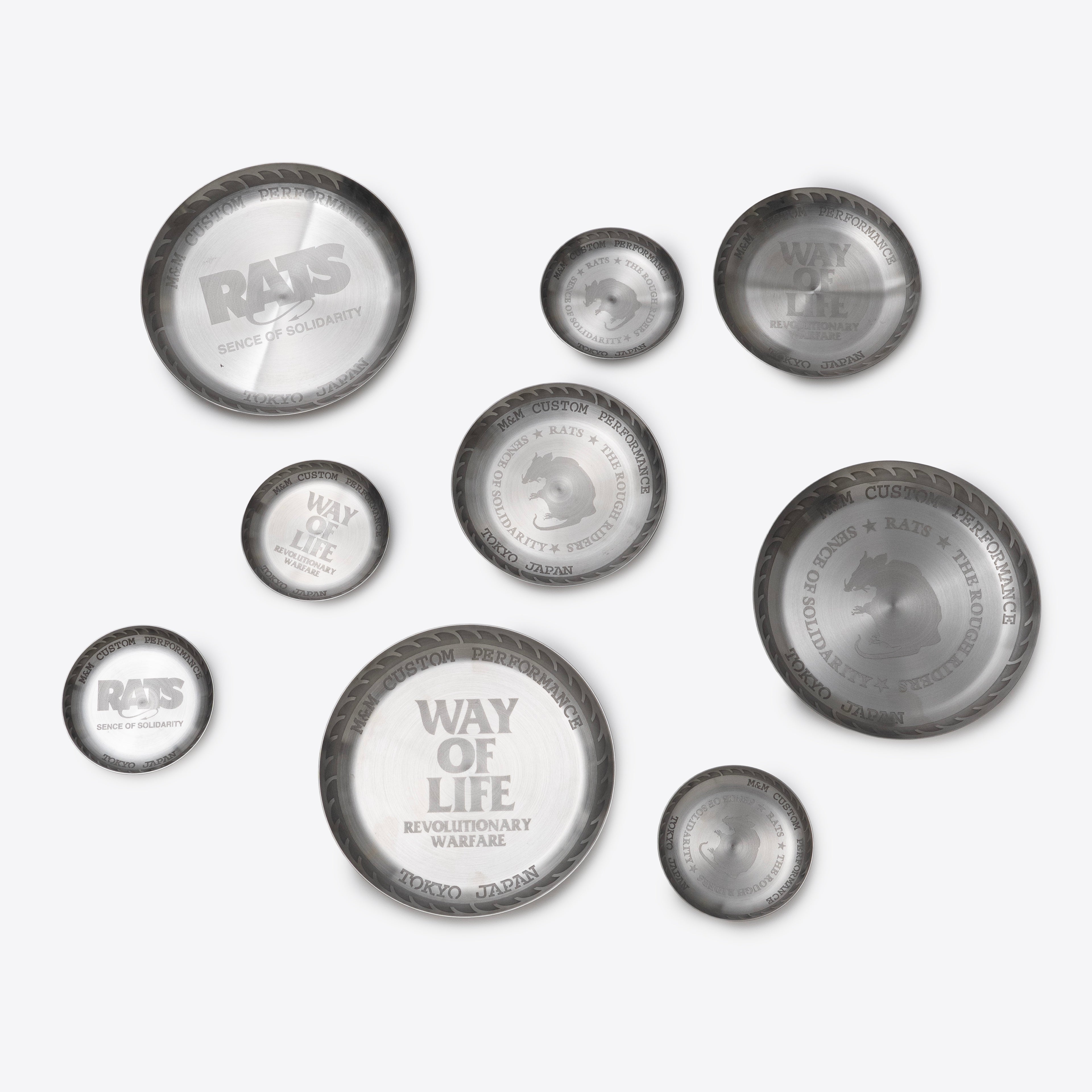 RATS×M&M CUSTOM PERFORMANCE SAUCER – JOLLY ROGER