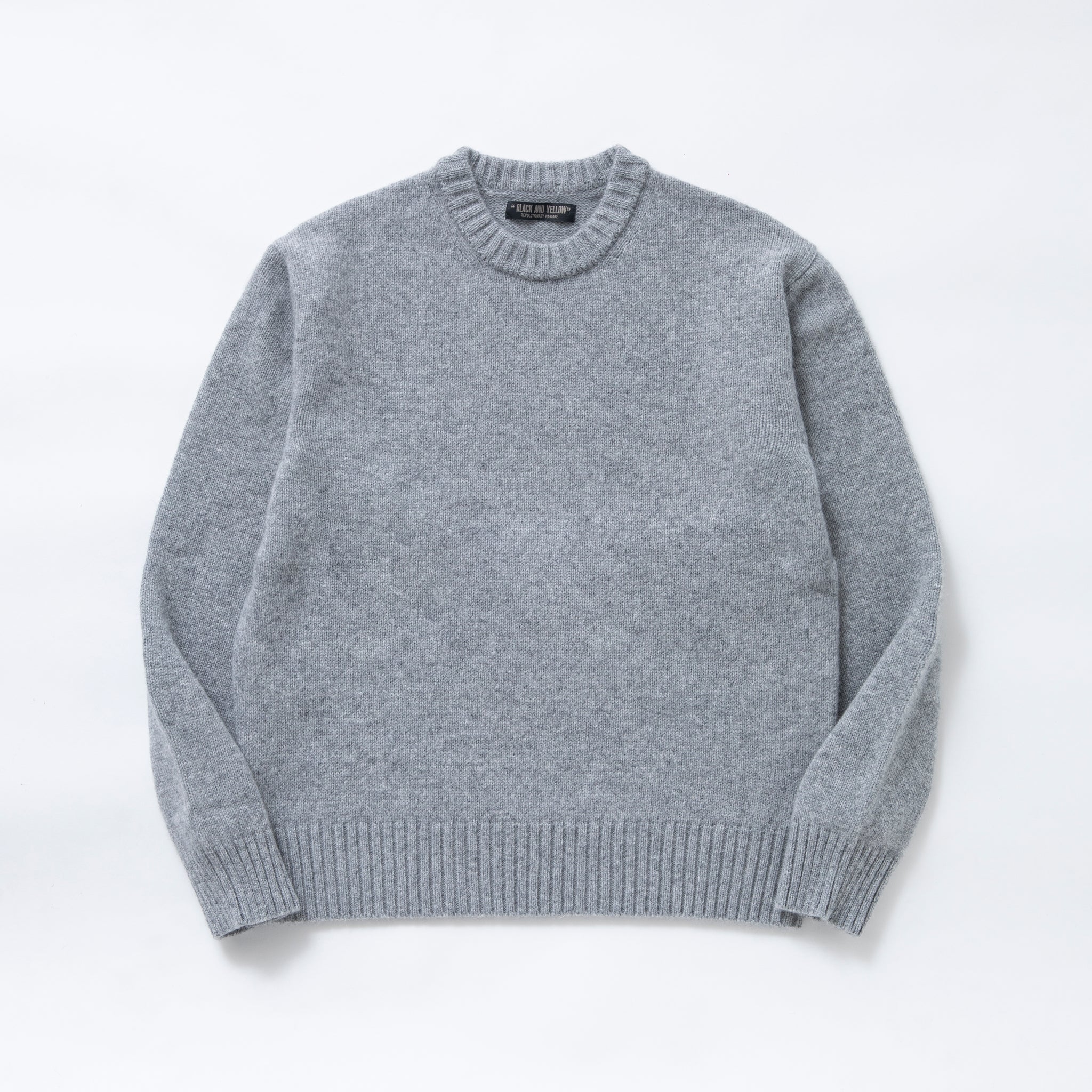 LAMB WOOL CREW NECK KNIT – JOLLY ROGER