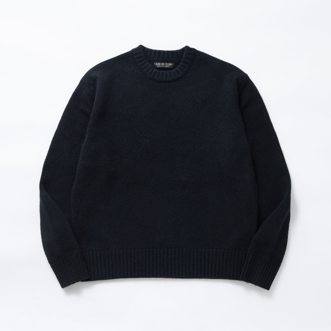 LAMB WOOL CREW NECK KNIT